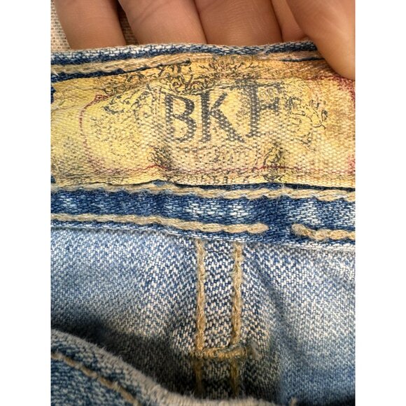 Vintage Men's BKE Tyler Jeans 30x30 Blue Distressed Relaxed Fit - Picture 2 of 11